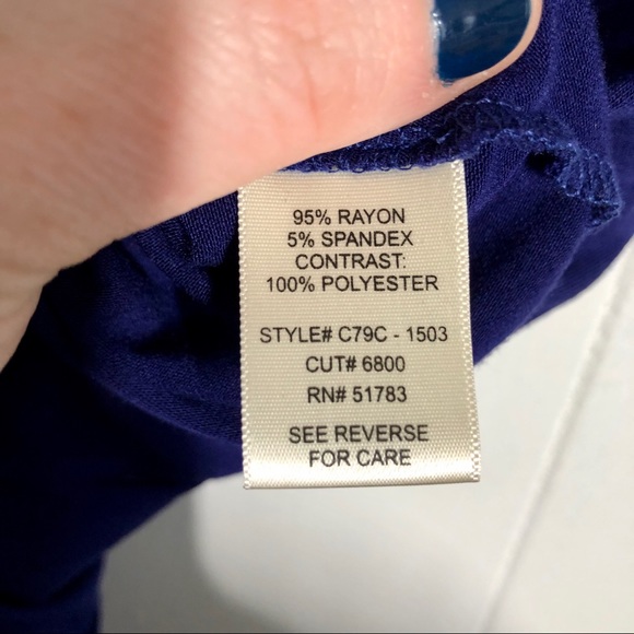 Navy Camisole with Sequin Detail - Picture 7 of 7